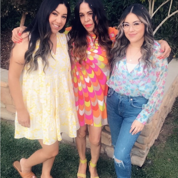 Zara sheer flower blouse - Picture 4 of 6